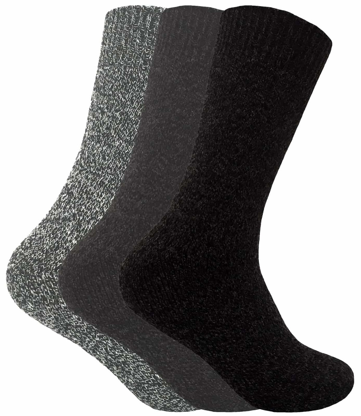 3 Pairs Mens Thermal Boot Socks