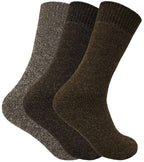 3 Pairs Mens Thermal Boot Socks