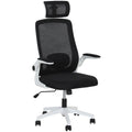 Mesh Office Chair with Headrest, Lumbar Support - Executive Black