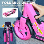 Scooter for Kids, Folding Kick Scooter w/ Adjustable Handle