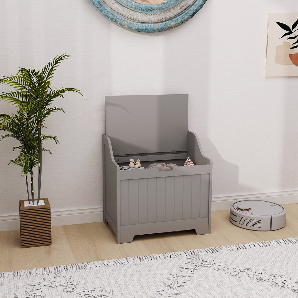 Storage Trunk with Safety Hinge for Living Room, 56.4cm