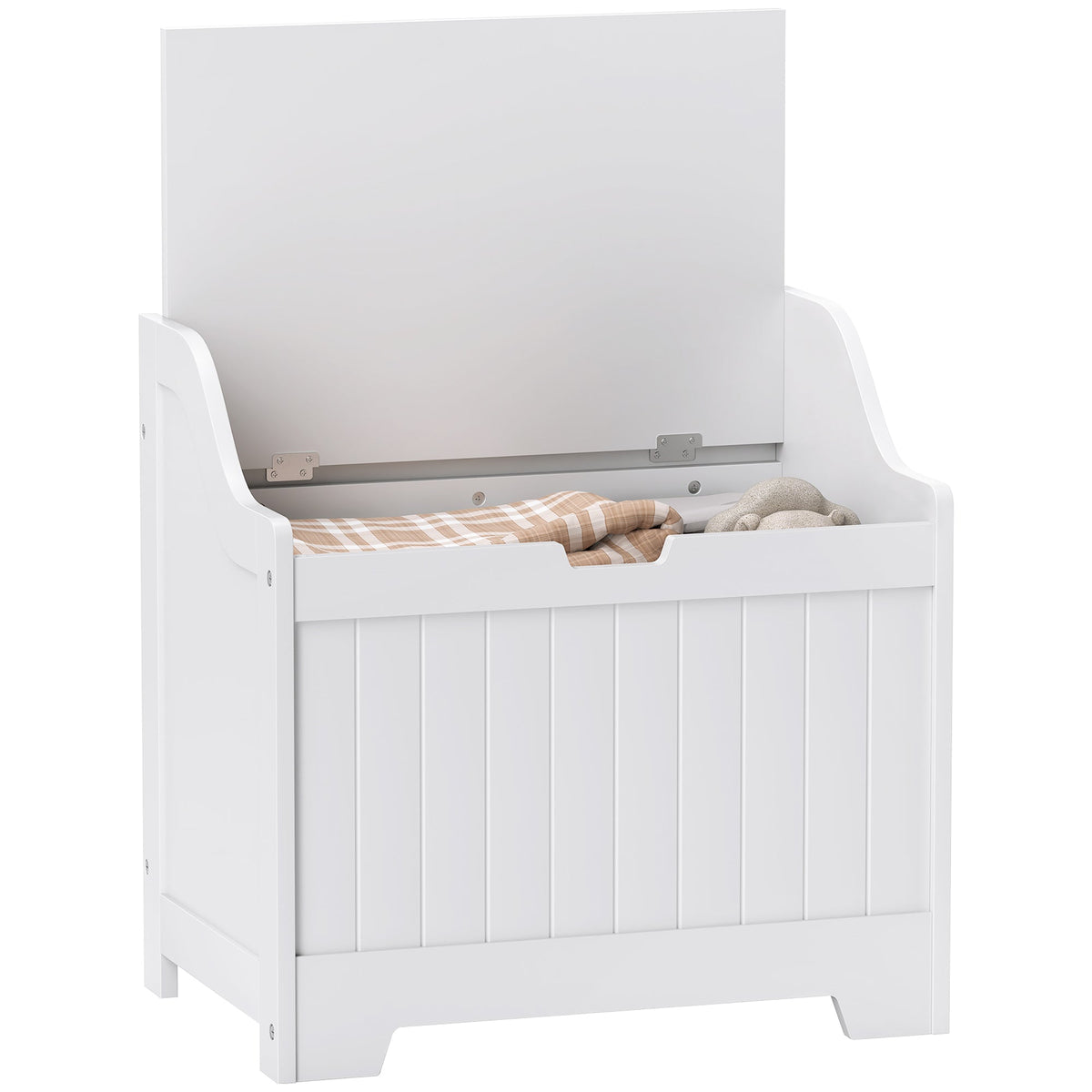 Storage Trunk with Safety Hinge for Living Room, 56.4cm