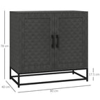 Modern Storage Cupboard with Adjustable Shelf and 2 Doors