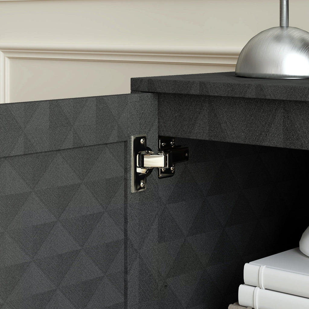 Modern Storage Cupboard with Adjustable Shelf and 2 Doors