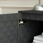 Modern Storage Cupboard with Adjustable Shelf and 2 Doors