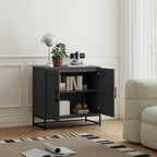 Modern Storage Cupboard with Adjustable Shelf and 2 Doors