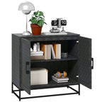 Modern Storage Cupboard with Adjustable Shelf and 2 Doors