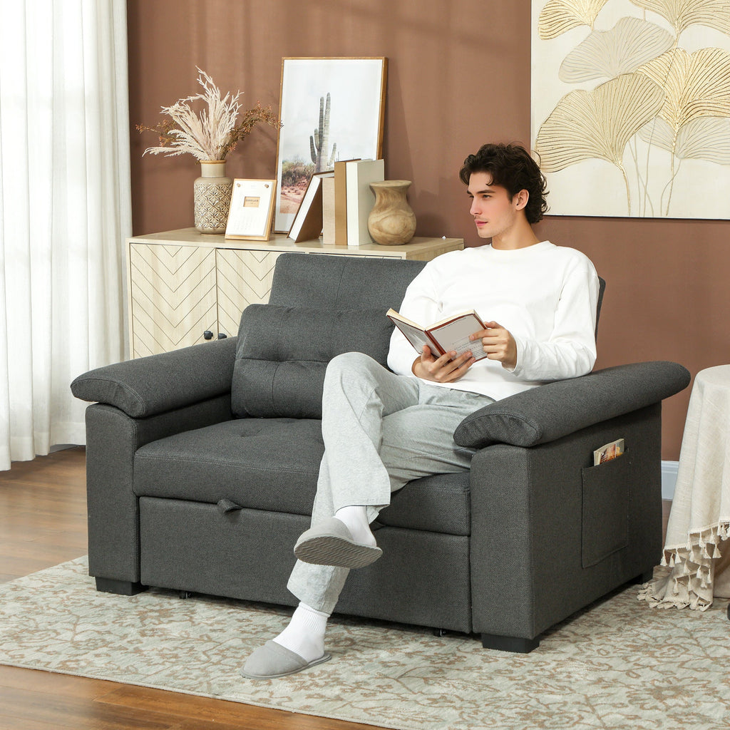 Click Clack Sofa Bed 2 Seater Sofa Bed for Living Room