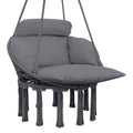 Hammock Chair, Boho Hanging Swing Chair with Cushion