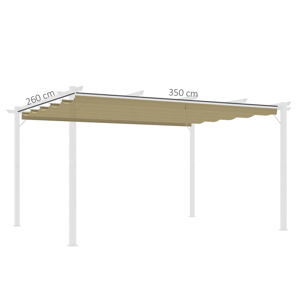 Pergola Shade Cover Replacement Canopy for 4 x 3(m) Pergola