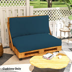 2 Seat Pallet Cushions 20cm Thick Outdoor Seat Pads