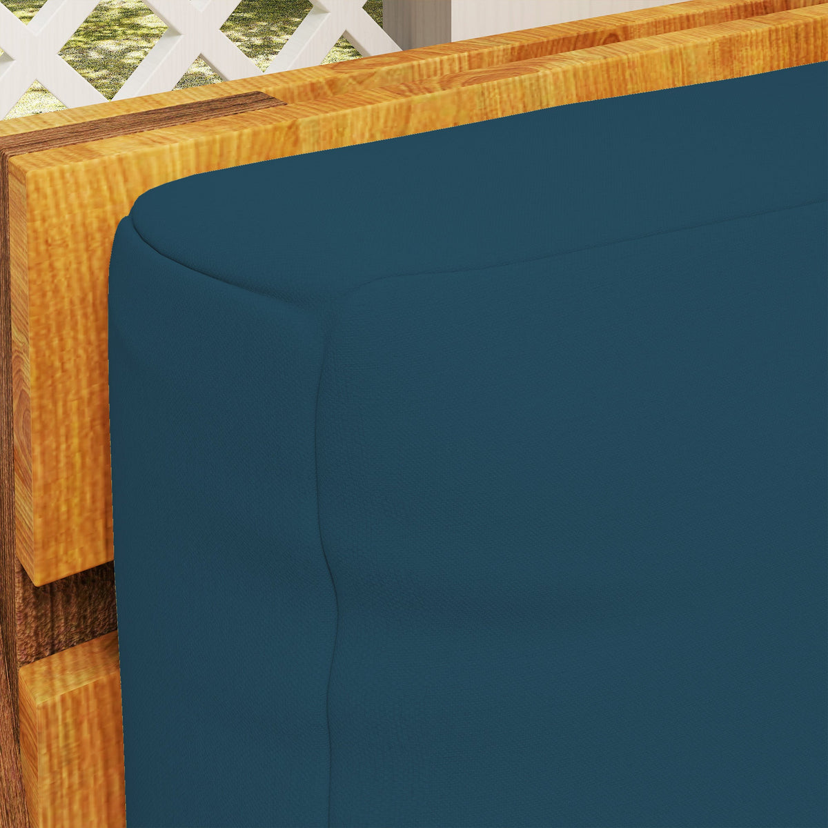 2 Seat Pallet Cushions 20cm Thick Outdoor Seat Pads