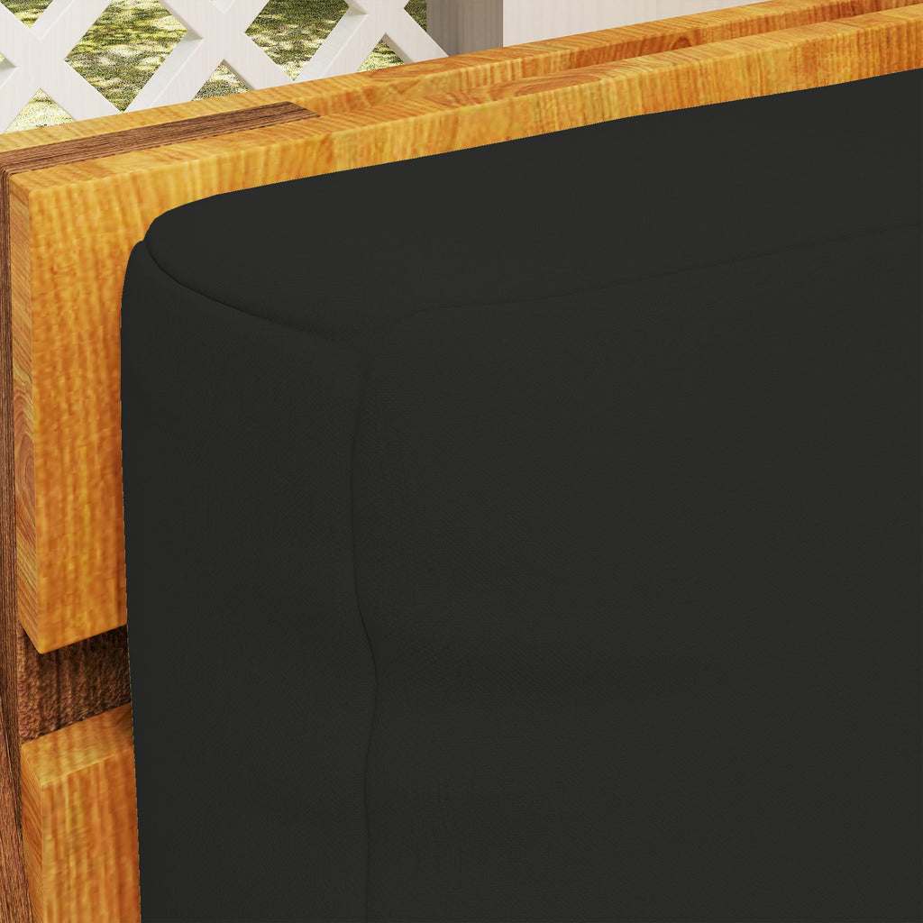 2 Seat Pallet Cushions 20cm Thick Outdoor Seat Pads