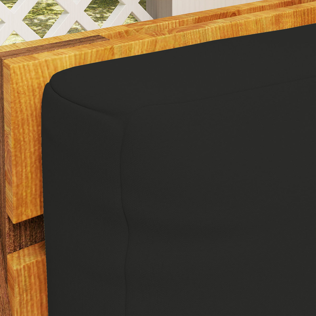2 Seat Pallet Cushions 20cm Thick Outdoor Seat Pads