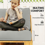 2 Seat Pallet Cushions 20cm Thick Outdoor Seat Pads