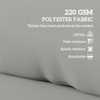 2 Seat Pallet Cushions 20cm Thick Outdoor Seat Pads