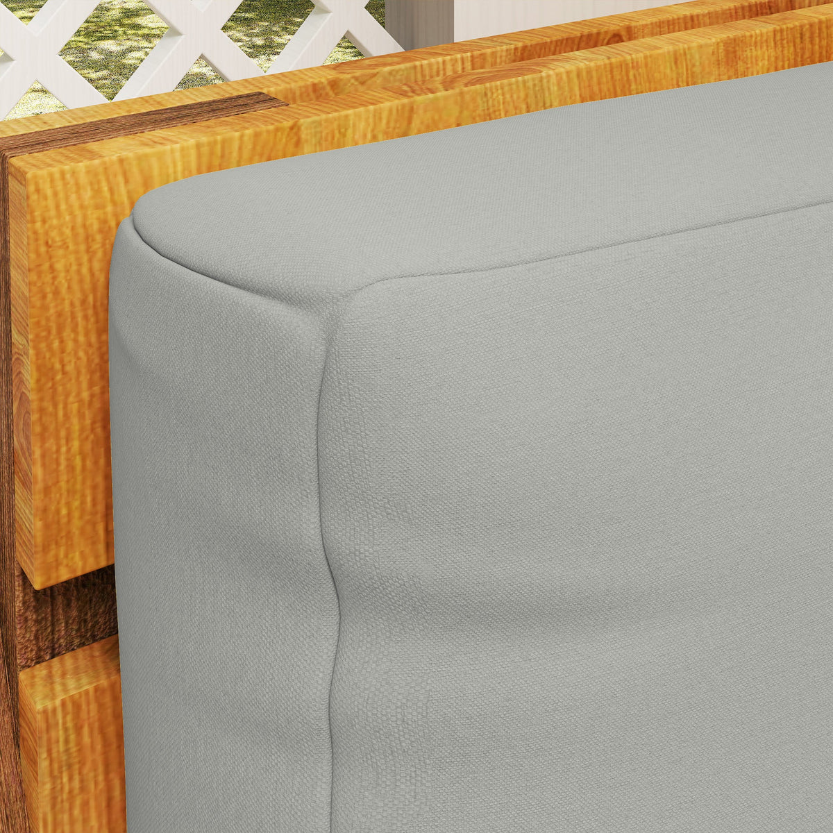 2 Seat Pallet Cushions 20cm Thick Outdoor Seat Pads