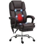 Massage Office Chair, PU Leather High Back Recliner