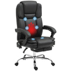 Massage Office Chair, PU Leather High Back Recliner