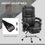 Massage Office Chair, PU Leather High Back Recliner