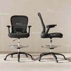 Mesh Draughtsman Chair, Ergonomic Drafting Chair