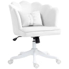 Armless Desk Chair Home Office Chair w/ Wide Seat Tilt Function