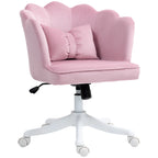 Armless Desk Chair Home Office Chair w/ Wide Seat Tilt Function