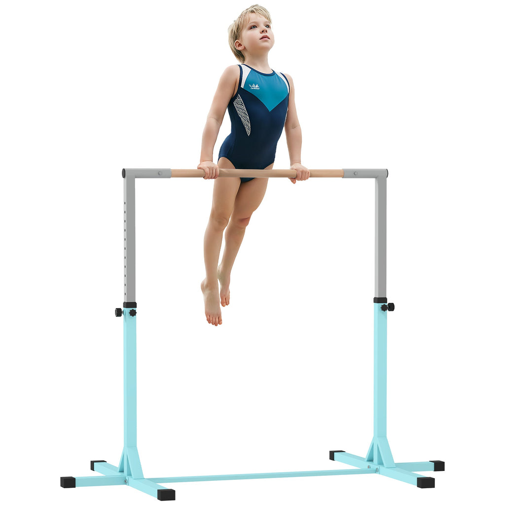Adjustable Kids Gymnastics Bar Horizontal Training Steel
