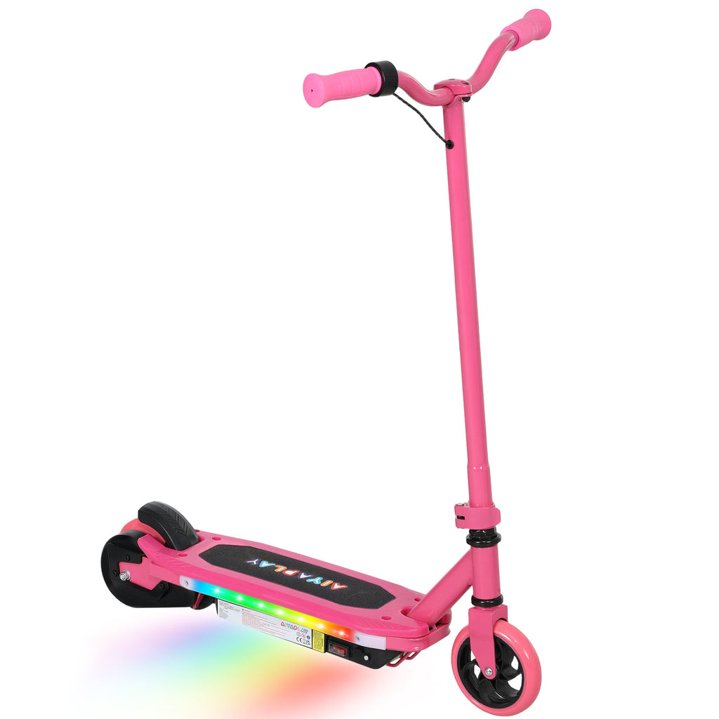 Electric Scooter for Ages 6-14, with Colourful Light