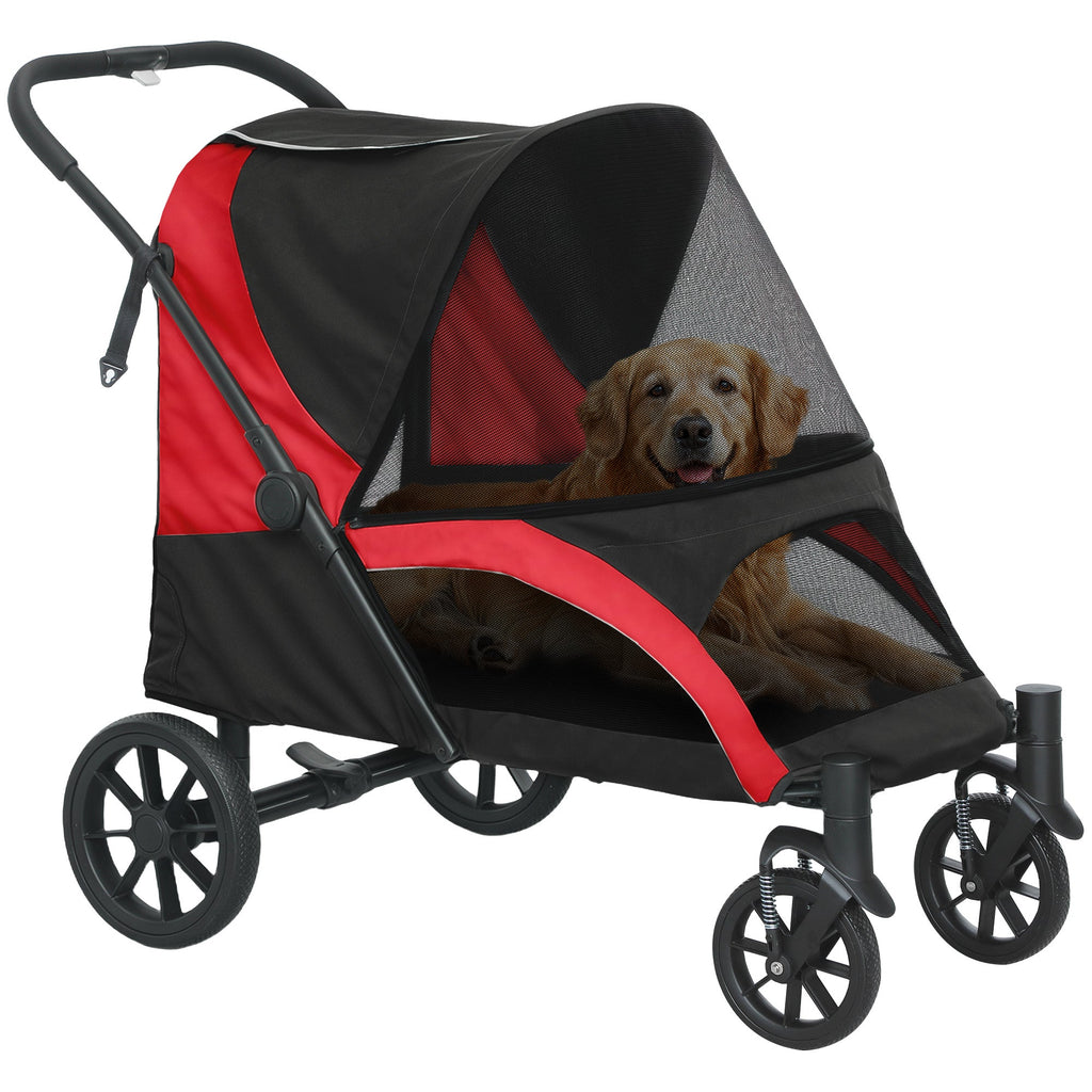 Easy Folding Pet Stroller for Large Dogs