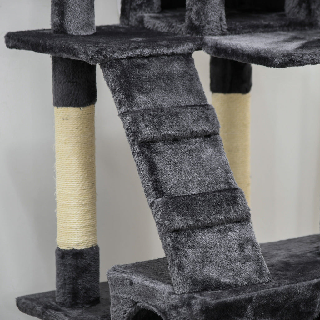 Cat Tree Scratcher Activity Centre, Condo Scratching Post Toy Bed