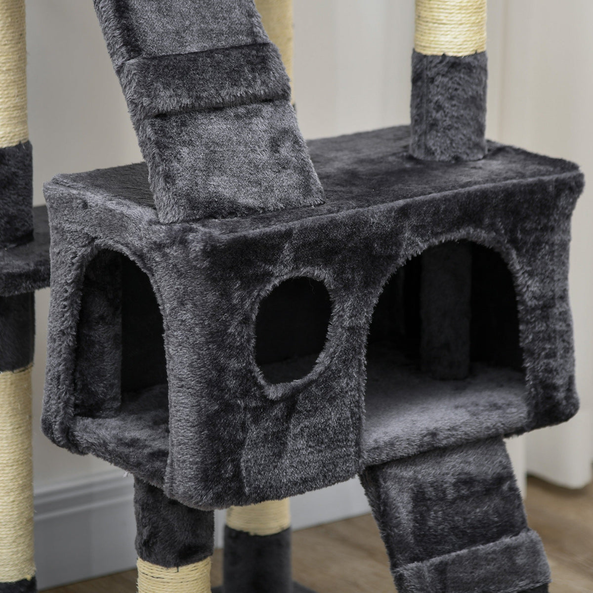 Cat Tree Scratcher Activity Centre, Condo Scratching Post Toy Bed