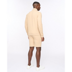 Hannings Zip Thru Hoodie Stone S