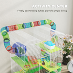 5 Tiers Hamster Cage Animal Travel Carrier Habitat
