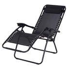 Zero Gravity Chair Adjustable Patio Lounge Chair Recling Seat