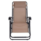 Zero Gravity Chair Adjustable Patio Lounge Chair Recling Seat