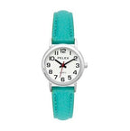 Ladies Leather Quartz Watch Available Multiple Colour Turquoise