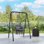 Hammock Chair, Boho Hanging Swing Chair with Cushion