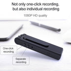 B19 Back Clip Design 1080P HD Camera Video Recorder, Support Motion Detection / Infrared Night Vision /180 Degrees Rotation Camera / TF Card / OTG