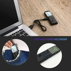 VM113 Portable Audio Voice Recorder, 8GB, Support Music Playback / LINE-IN & Telephone Recording