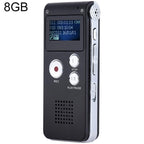 SK012 8GB Smart Noise Reduction HD Voice Recording Pen, Black 8GB Black 8GB