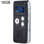 SK012 16GB Smart Noise Reduction HD Voice Recording Pen, Black 16GB Black 16GB