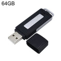 SK868 64GB Rechargeable Portable U-Disk Voice Recorder, 64GB 64GB