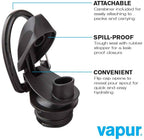 Vapur Wide Mouth 1.0L Folding Water Bottle (Various Colours)