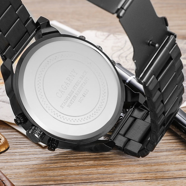 Wrist Watch – Stainless Steel (Black)