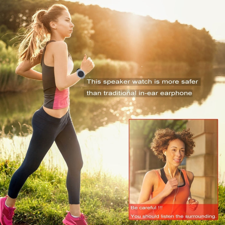 Support Hands-free Calls & Intelligent Screen Display & FM Radio & TF Card & Cellphone Anti-lost – Bluetooth