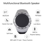 Support Hands-free Calls & Intelligent Screen Display & FM Radio & TF Card & Cellphone Anti-lost – Bluetooth