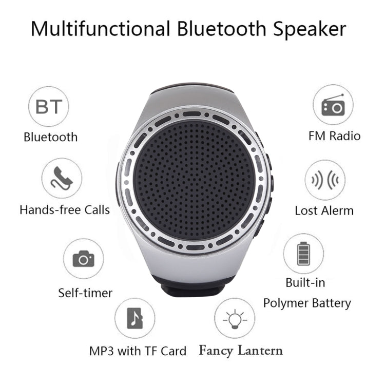 Support Hands-free Calls & Intelligent Screen Display & FM Radio & TF Card & Cellphone Anti-lost – Bluetooth
