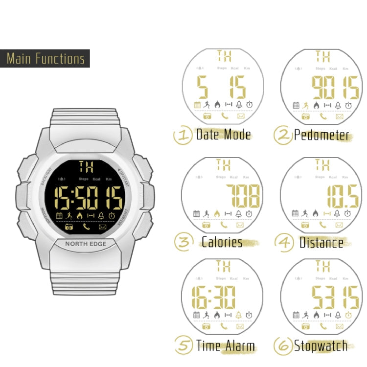 EDGE Smart Watch – AK Bluetooth Multi-function Smart Watch with LED Backlit, Support...