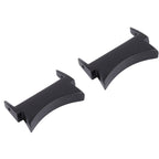 1 Pair For Samsung Galaxy Watch4 40mm / 44mm Smart Watch Watchband Connector Converter, For Samsung Galaxy Watch4 40mm / 44mm For Samsung Galaxy Watch4 40mm 44mm Black